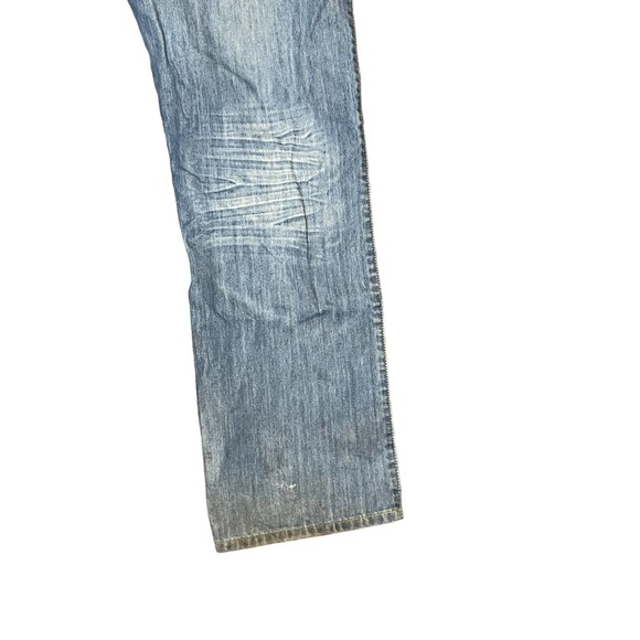 Konvict Men's Jeans Relaxed Fit Straight Leg Cotton Hi-Rise Light Wash‎ Denim 40 - Picture 7 of 9